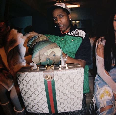 asap rocky gucci purse